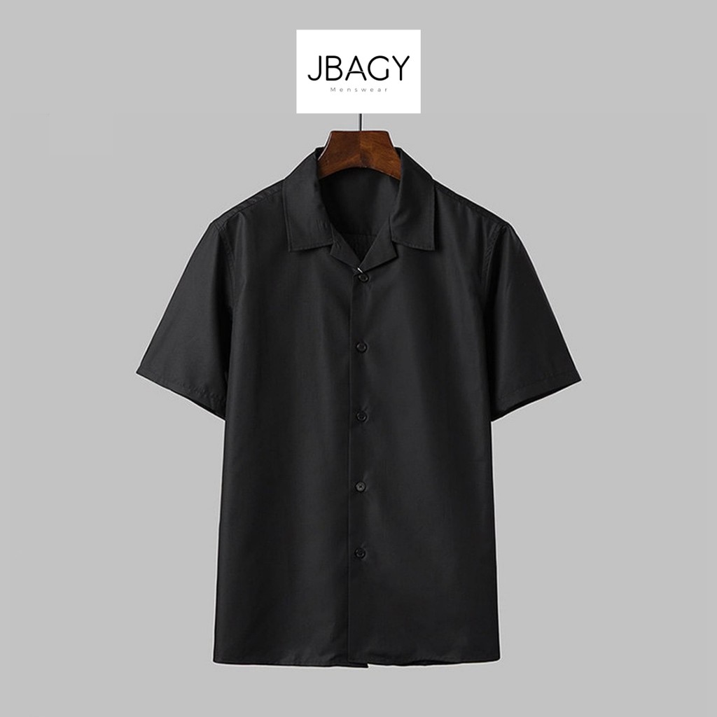 Mặc gì đẹp: [Cực Đẹp] Áo sơ mi cổ vest Turbo nam nữ form rộng vải lụa thương hiệu thời trang JBAGY - JBS02