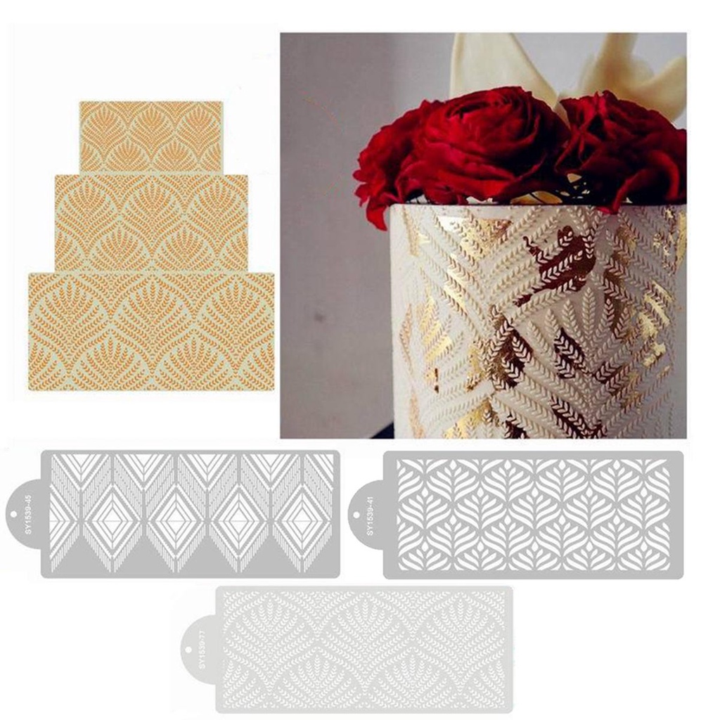 Khuôn Rây Đường Bằng Nhựa DIY Phong Cách Bohemian