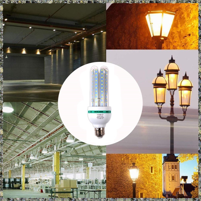 Đèn LED trái bắp hình chữ U 85-265V E27