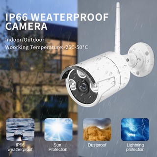 Bộ Camera Wifi Kiwivision NVR4200 Kit 4 Mắt 1080P