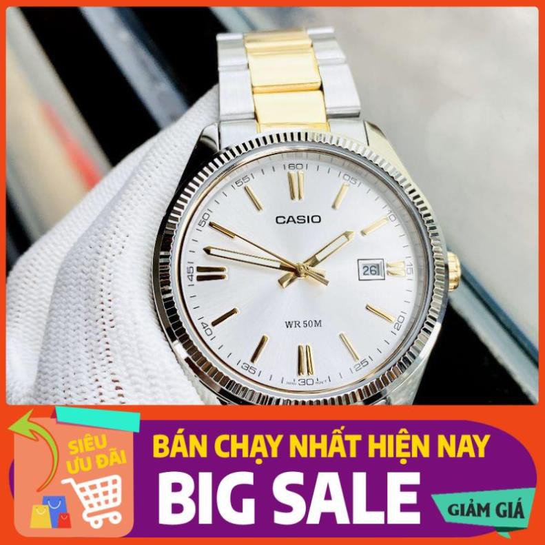 [GIÁ HỦY DIỆT] Đồng hồ nam,nữ (cặp đôi) Casio Standard chính hãng Anh Khuê MTP-1320SG-7AVDF và LTP-1302SG-7AVDF