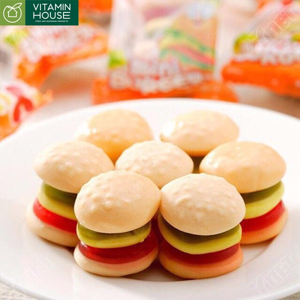 Kẻo dẻo Trolli hamburger mini 10g