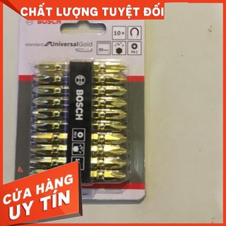 Đầu mũi vặn vít Bosch mạ vàng