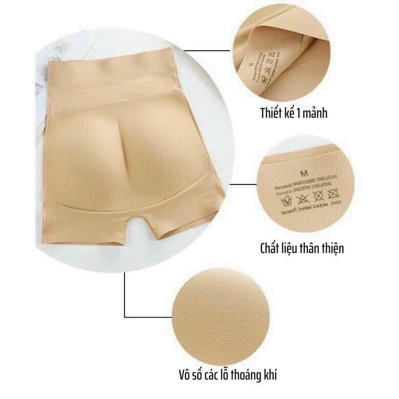 Quần Đùi Độn Mông Gen Bụng Su Đúc