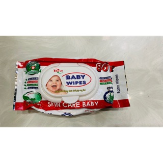 Khăn giấy ướt Baby Wipes 80g