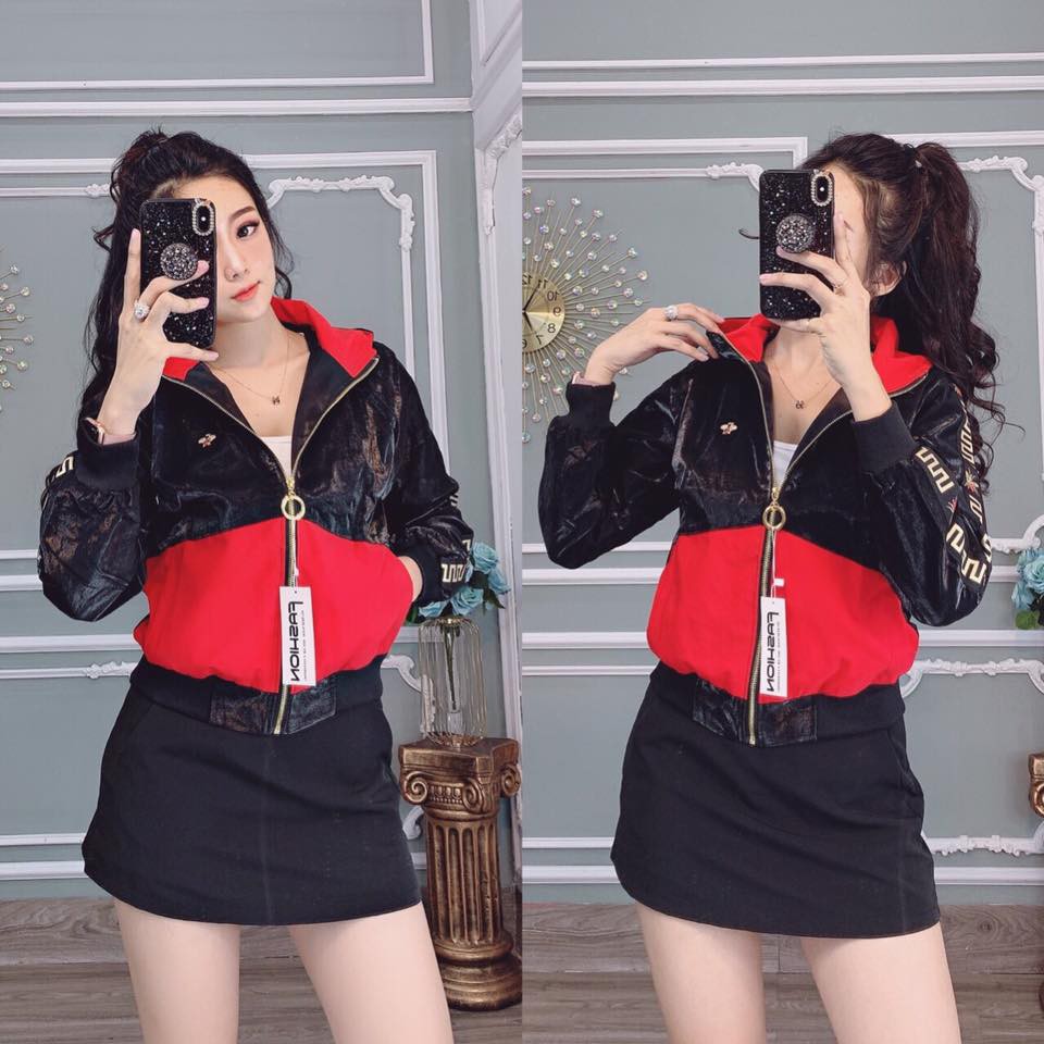 [ BEE ] ÁO KHOÁC PHỐI MÀU CÁ TÍNH 2019 | BigBuy360 - bigbuy360.vn