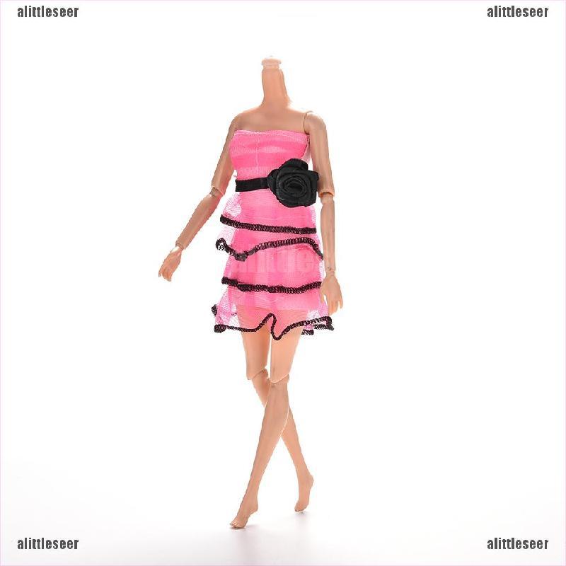 1 Đầm Tutu Công Chúa Dễ Thương Cho Búp Bê Barbie