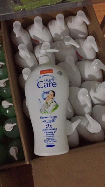 SỮA TẮM WHITE CARE 9x