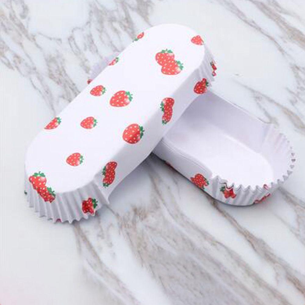 Set 100 Cốc Giấy Làm Bánh Hamburger Tiện Dụng