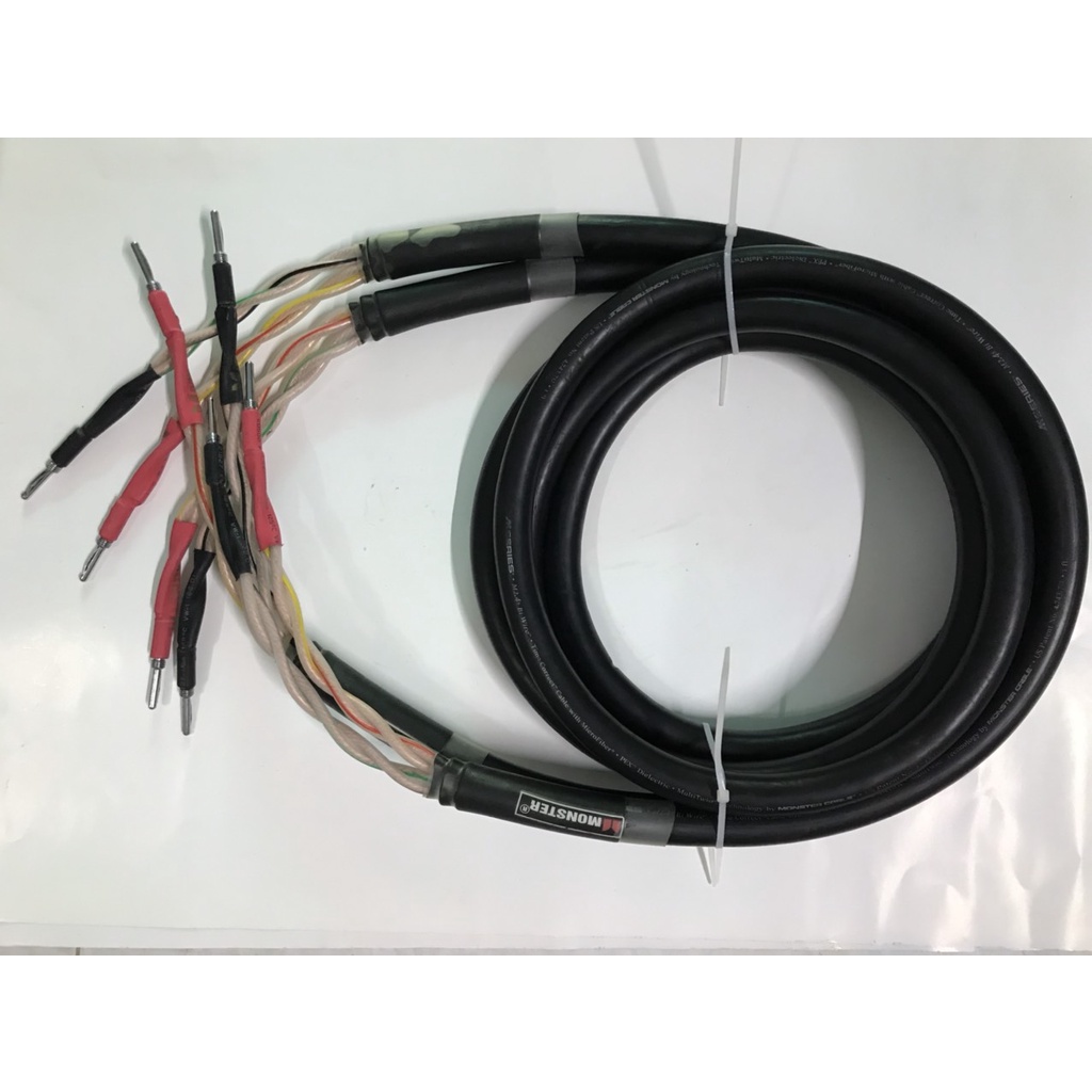 Dây loa Monster hàng bãi Mỹ dài 2.5m, nâng tầm âm thanh cực đỉnh.