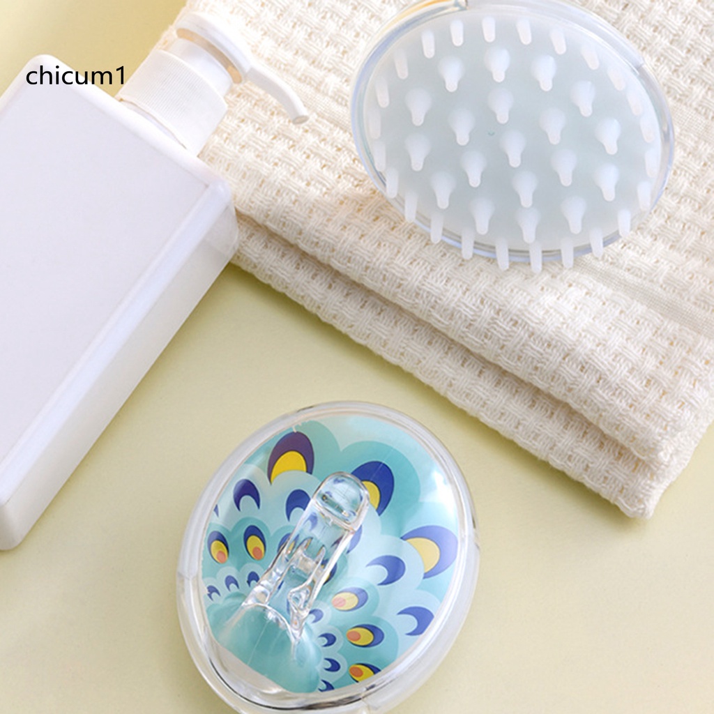 [Hàng mới về] Bàn chải mát xa da đầu thiết kế nhỏ gọn tiện dụng