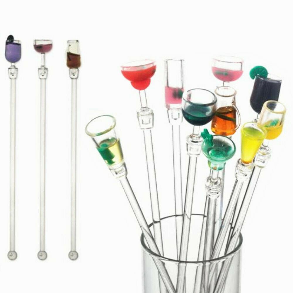 Que Khuấy Đồ Uống Bằng Acrylic 23cm