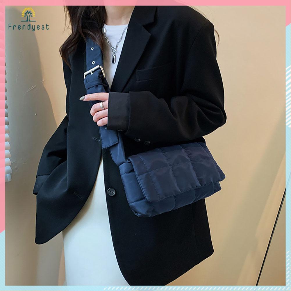 Túi Đeo Chéo Màu Sắc Thời Trang Mùa Đông Cho Nữ