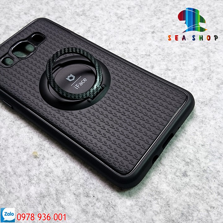 Ốp lưng Samsung Galaxy J5 2016 - J510 silicon kèm iRing hiệu iFace