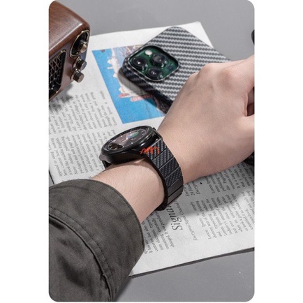 Dây Đeo Carbon siêu bền Samsung Galaxy Watch 4 CB01