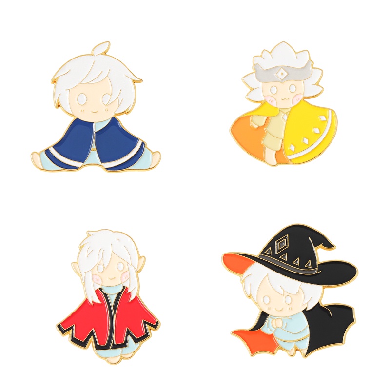 Ghim cài áo QIHE JEWELRY hình game Peripheral trang trí quần áo/ balo làm quà tặng cho bạn bè