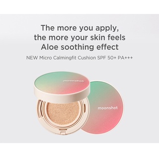 [moonshot] Micro Calmingfit Cushion 15g, Refill 15g