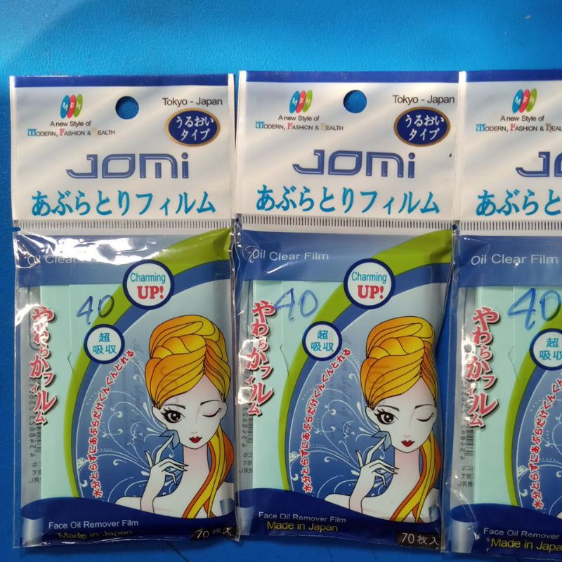 Phim thấm dầu Nhật Bản Jumi túi 70 tờ