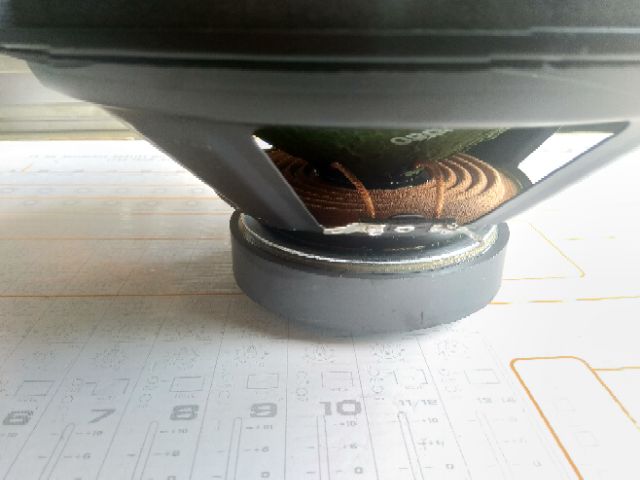 Loa bass rời 25cm màn xanh