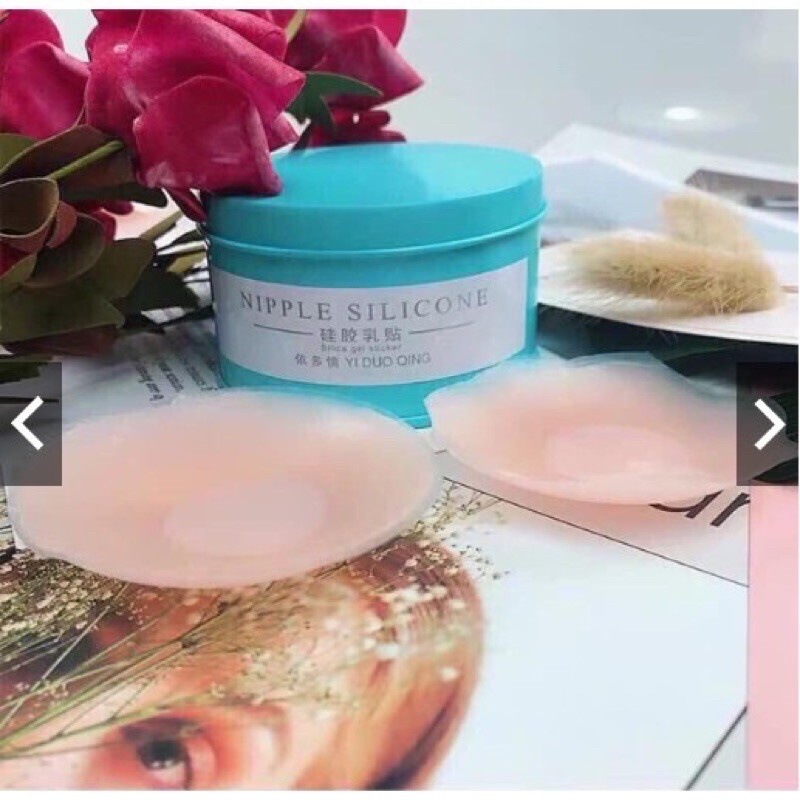 Hộp 5 đôi dán nhũ silicon siêu mềm