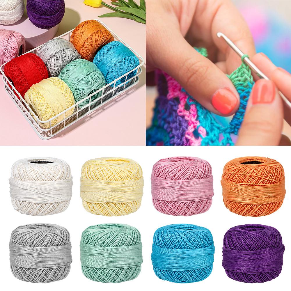 KRNY Cuộn Len Đan Nhiều Màu