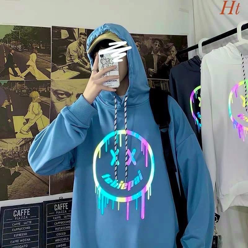 Áo hoodie Cotton mặt XX 7 màu H2A