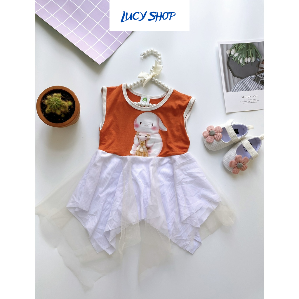 Váy công chúa cho bé gái dễ thương hàng QCCC từ 6 tháng đến 3 tuổi