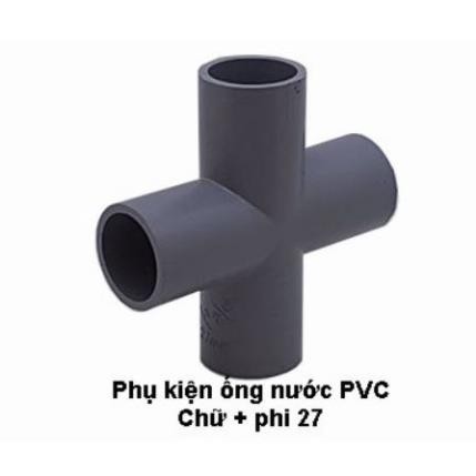 CHỮ THẬP PHI 27 PVC (MÀU XÁM)