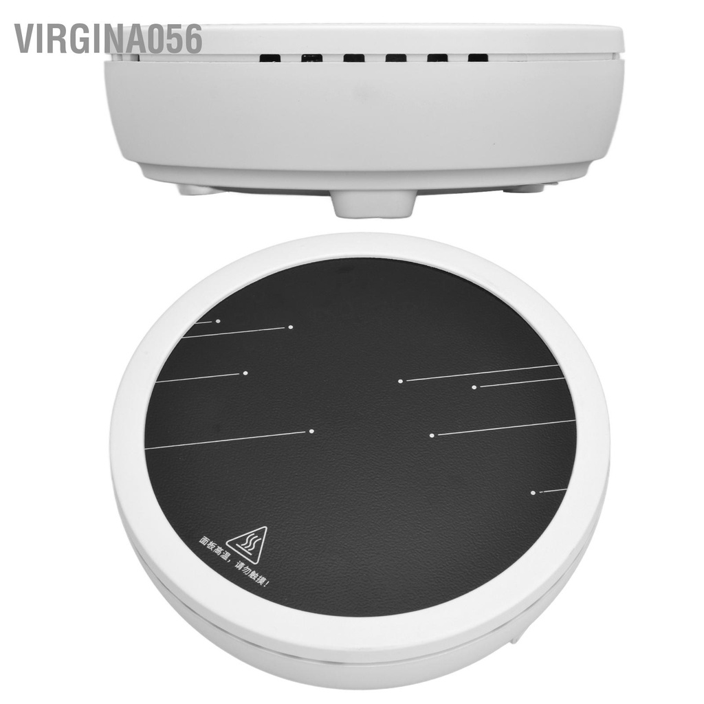 Có thể bán buôn Bếp sưởi điện mini màu trắng 500W Câm trà Máy hâm nóng cà phê sữa Phụ kiện bếp CN Cắm 220V Virgina056 Hàng giao ngay