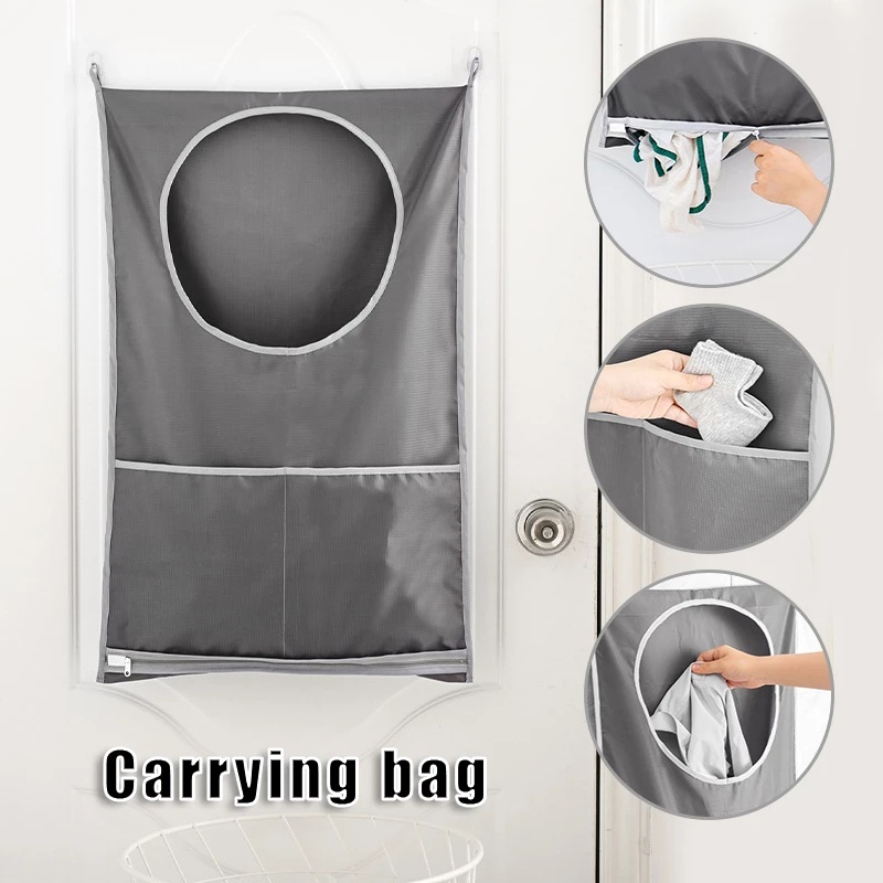 Túi Đựng Đồ Giặt Sức Chứa Lớn Tiết Kiệm Không Gian Chống Nước Có Khóa Kéo