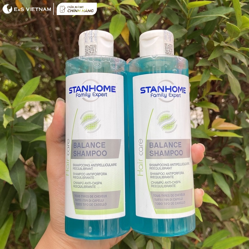Dầu Gội cho Mẹ Stanhome Balance shampoo 200ml Cải Thiện Các Vấn Đề về Gàu và Nấm Da Đầu