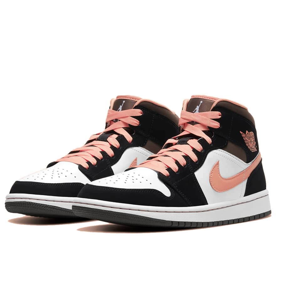 Giày Thể Thao Cổ Cao Nam Nữ Sneaker JD1 Peach Mochaa Reply1994