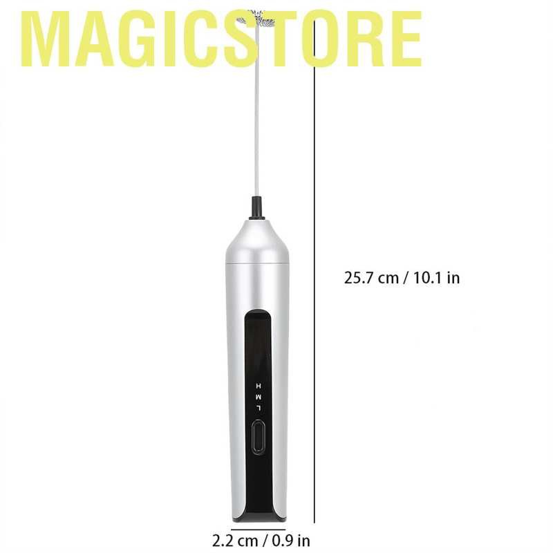 Magicstore Handheld USB Electric Milk Frother Drink Coffee Foamer Whisk Kitchen Utensil