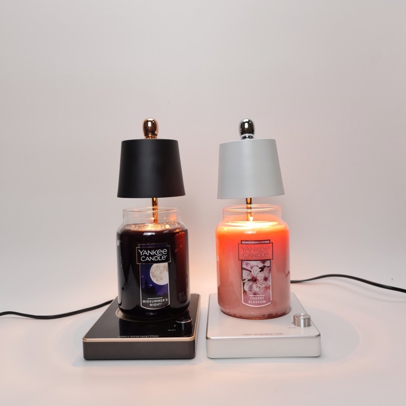 Đèn đốt nến thơm pha lê Điều chỉnh độ cao - Phụ kiện nến Yankee, Bath and body works