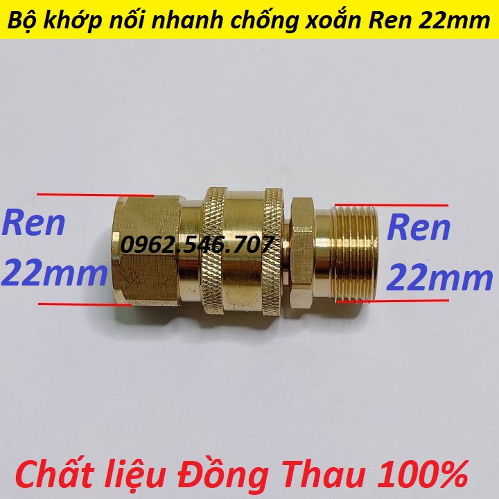 Bộ khớp nối nhanh đầu ra cho máy rửa xe áp lực cao, máy xịt rửa cao áp