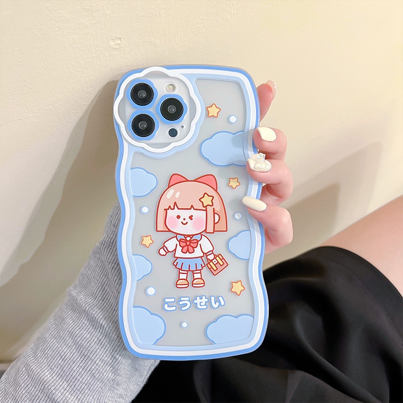 Ốp Điện Thoại Trong Suốt Họa Tiết Hoạt Hình Dễ Thương Cho for Iphone 11 78