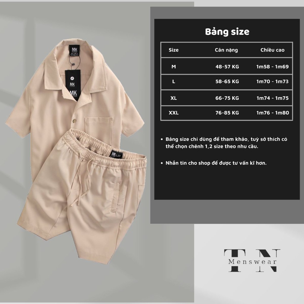 Bộ Đũi Thái Nam Chất Vải Lụa Cotton Cao Cấp - Bộ thể thao mùa hè cho nam B01