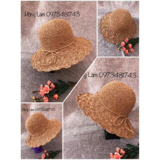Mũ sợi cối handmade