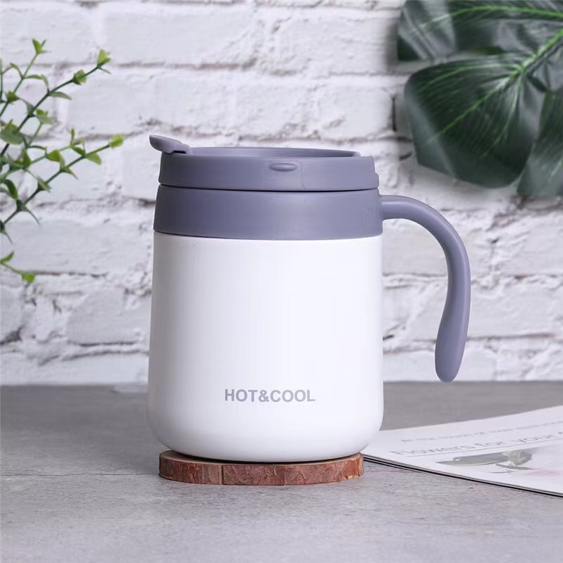 CỐC GIỮ NHIỆT  cafe trà sữa văn phòng, ly giữ nhiệt 2 lớp inox 304 dung tích 350ML & 500 ML
