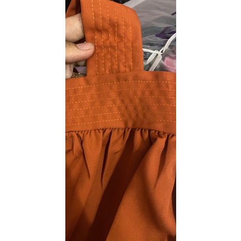Đầm váy babydoll 2 dây chéo lưng dáng maxi chun ngực đi chơi đi biển đều đẹp