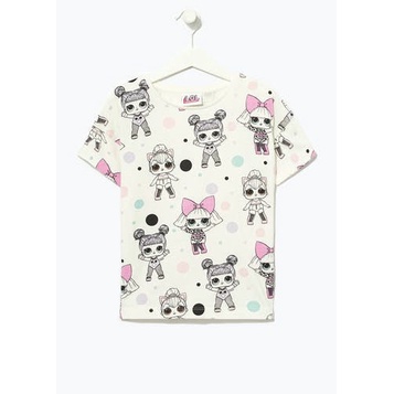 Áo phông cotton hoạt hình bé gái Matalan