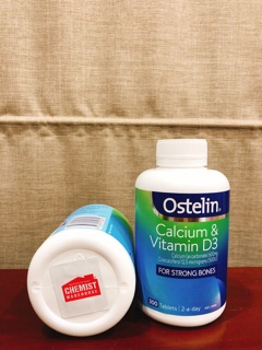 CANXI &D3 300V của Ostelin ( có tem đỏ chemist)
