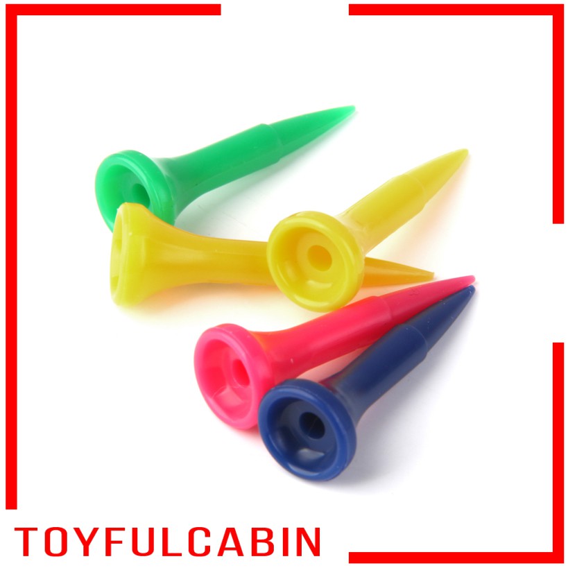 Set 50 Phụ Kiện Gắn Gậy Đánh Golf Bằng Nhựa Nhiều Màu Sắc Kích Thước 40mm