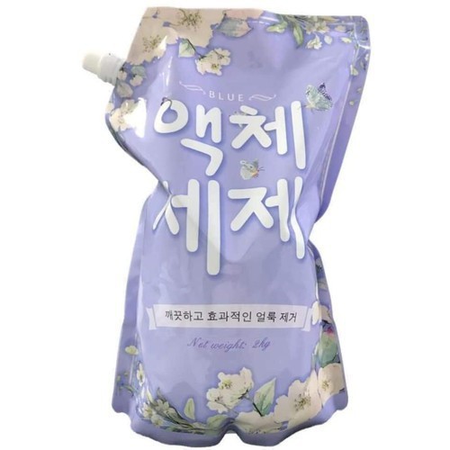 Nước giặt Túi Blue Seoul 5 in 1 túi 2kg - 1 Túi BLUE Hàn Quốc Siêu Thơm, Siêu Đậm Đặc, Tiết Kiệm!