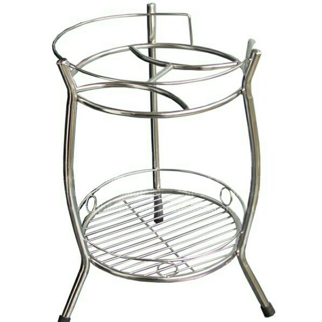 Giá để bình nước inox