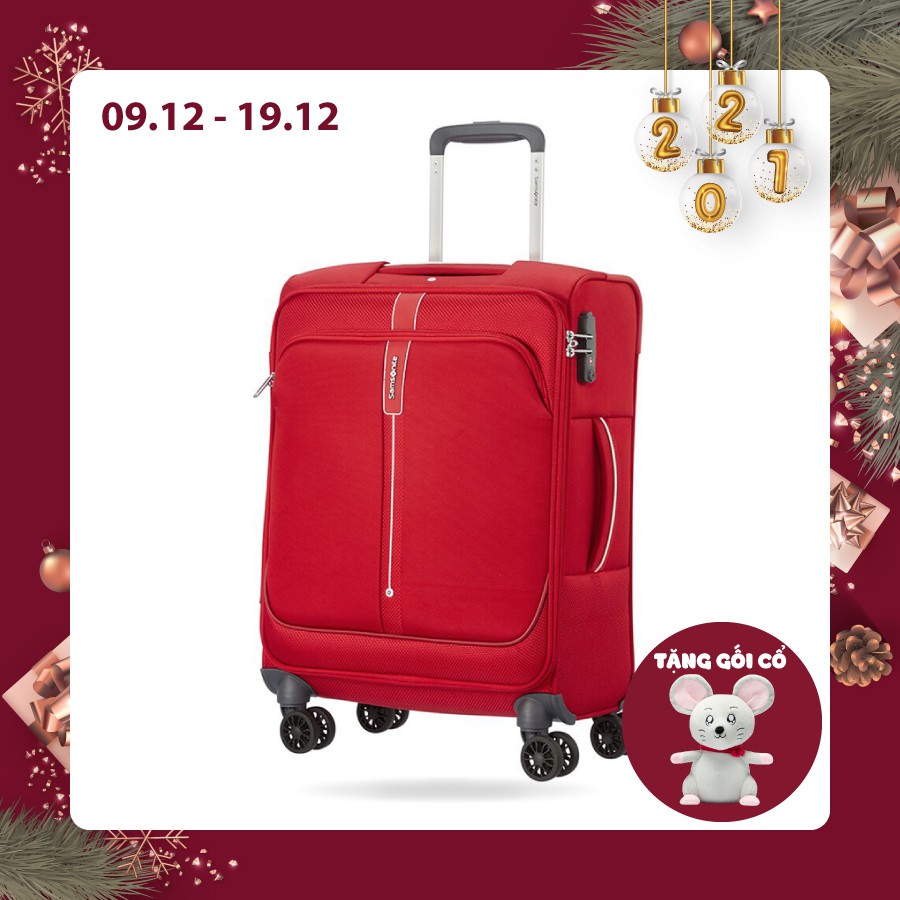 [Mã MABRGMV4 giảm 15% đơn 99k tối đa 30k] Vali Nhựa Samsonite Popsoda TSA - Size cabin 20inch/55cm