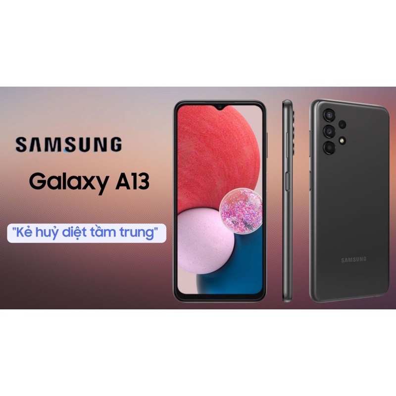 Điện thoại Samsung A13 ram 6g/128gb máy đẹp chính hãng