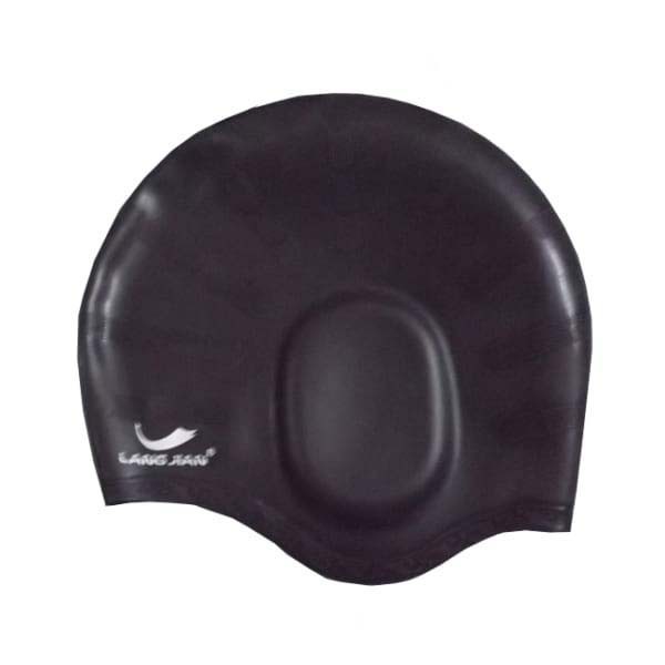 Mũ bơi giá rẻ Lang Jian - Mũ bơi che tai Đài Loan