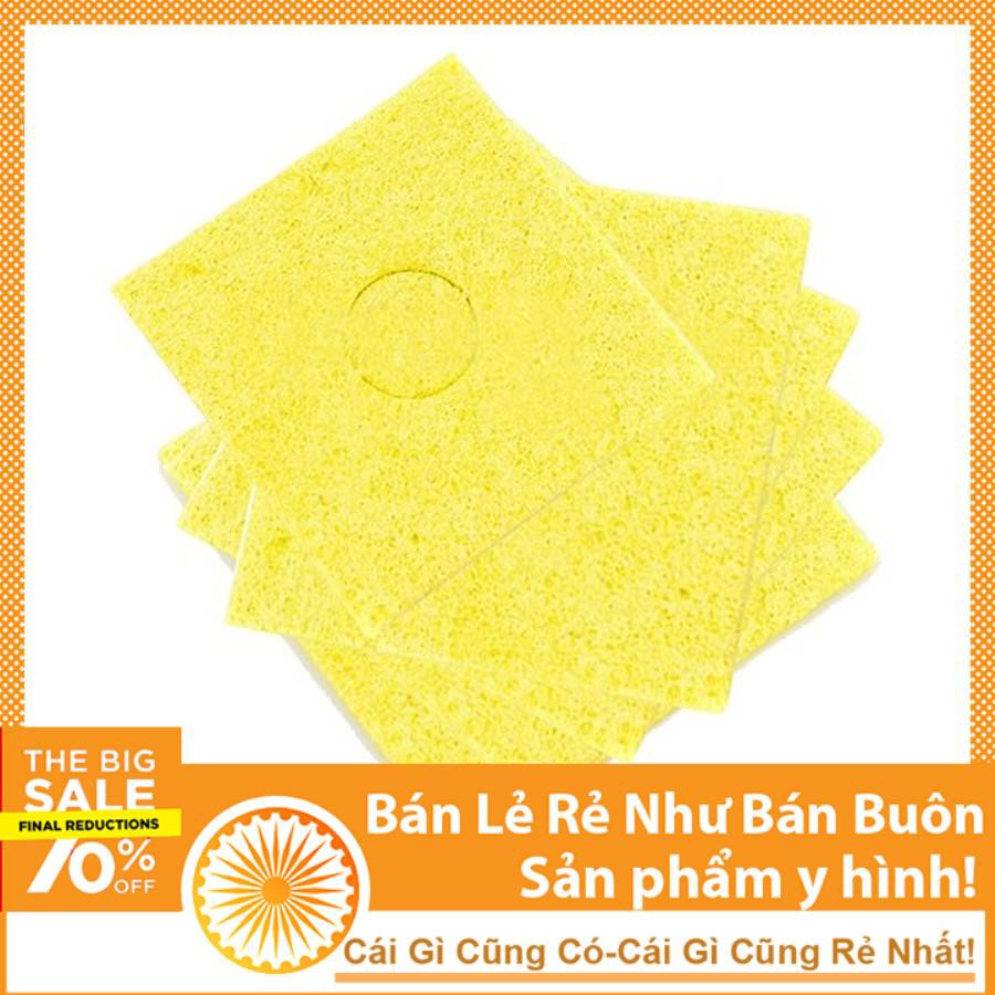 Bộ 5 miếng bọt biển vệ sinh mỏ hàn 6x6Cm tiện dụng