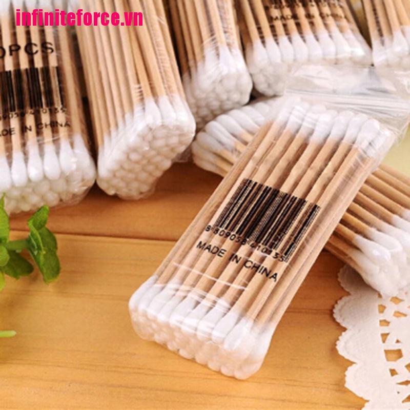 (Hàng Mới Về) Bộ 30 / 35 Tăm Bông cotton Hai Đầu Tiện Lợi Dễ Sử Dụng
